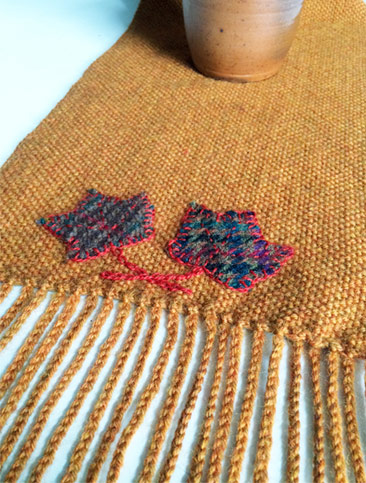 woven-on-rigid-heddle-loom